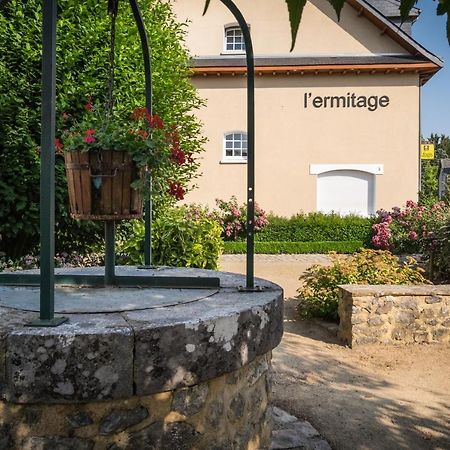 Logis L'Ermitage Hotel & Restaurant Saulges Kültér fotó